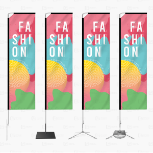 Quality Custom Rectangular Flags Custom Advertising Waterproof Promotional Flags Banners for sale
