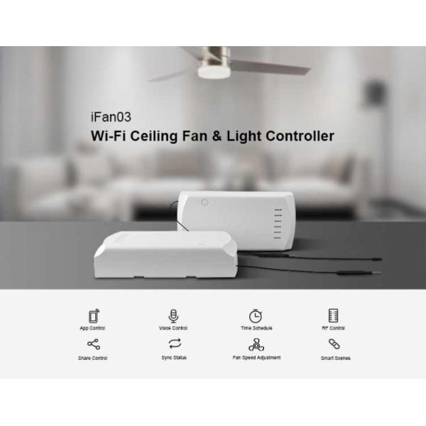 Smart Home Sonoff SW0198 Ceiling Fan Light Controller Wifi Smart App Remote Control