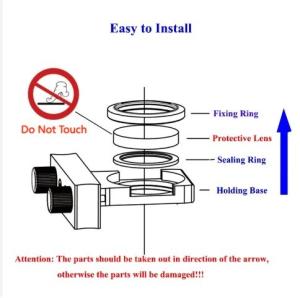 Quality Cutting Welding Fiber Laser Spare Parts Long Lifespan for sale