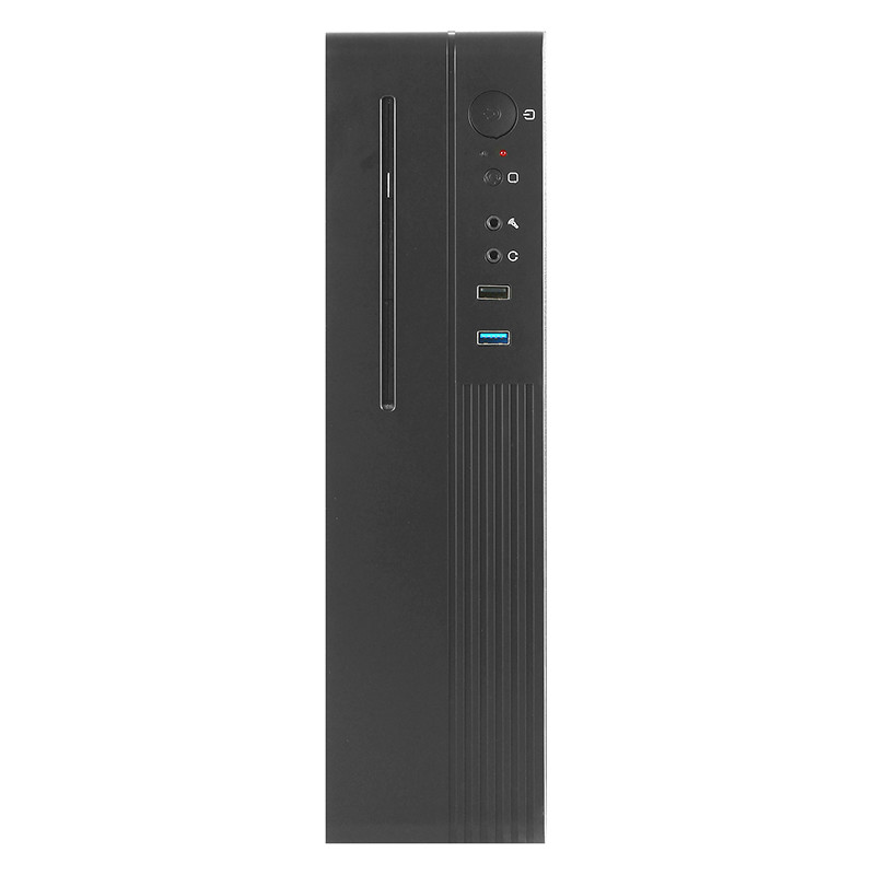 340mm Length 9215 Fan Aluminum HTPC Case With DVD Drive