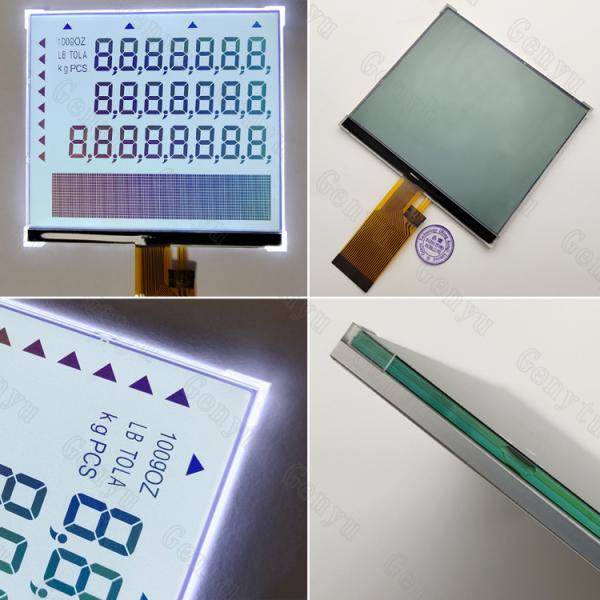 Segment COG LCD Module FSTN 24pin FPC 5.5 Inch LCD Display For Electronic Scale