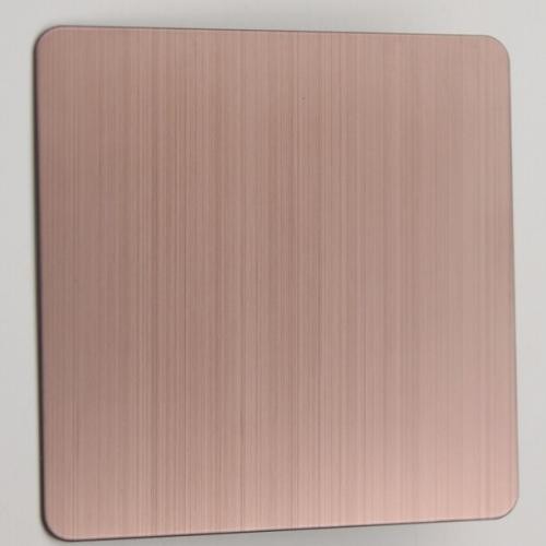 Buy 300 Series Golden Rose Gold Sheet Metal Cold Rolled Steel Decorative Plate 0.3-2.0mm  Thin PLate at wholesale prices