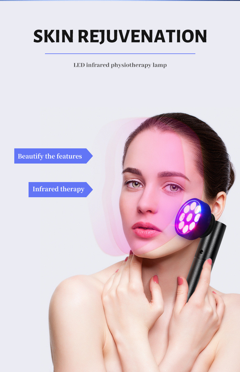 OABES Red Light Therapy 5 in 1 Red Light Infrared Light Blue Light for The Relief of Body Pain, Knees, Ankles, Hands