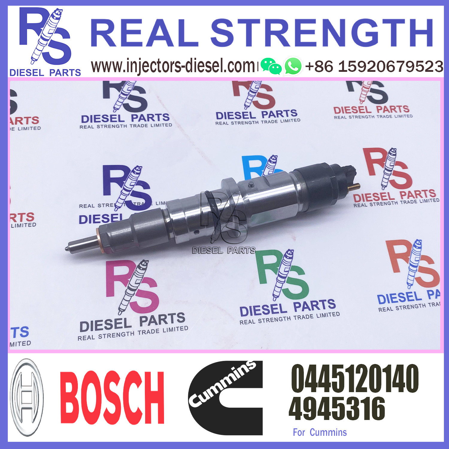 DCEC auto engine parts QSL 6L 6L8.9 6LTAA8.9 fuel injector 5263310 4944476 4934411 0445120237 84347519 0445120097 044512