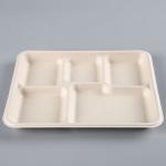 Eco-friendly Retail Shrinking Package Sugarcane Round Plates Biodegradable