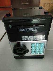 Quality 300g 2 Color Password Protected Piggy Bank For Kids Stock Coin for sale