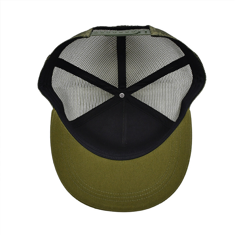 Custom Logo Blank 5 Panel Mesh Back Women Mens Trucker Hats Snapback Cap For Men