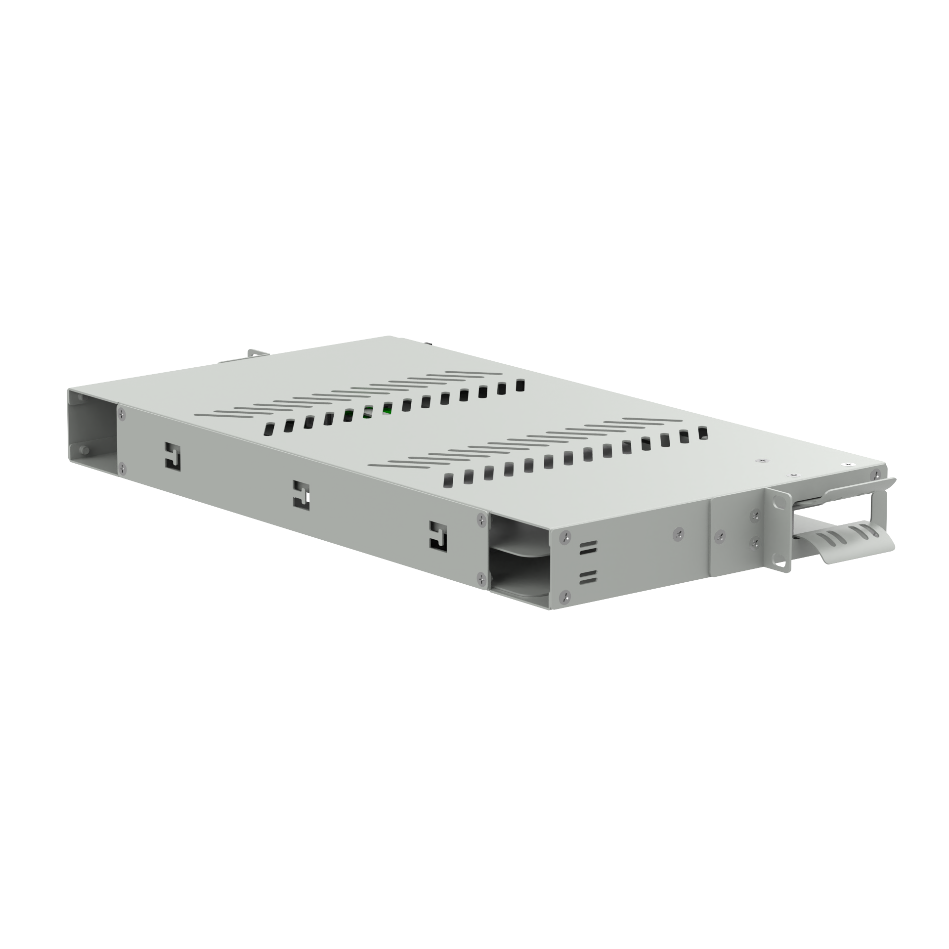 FTTX 24 Ports Sub ODF Swing Type SC APC Fiber Optic Patch Panel for Optical Equipment