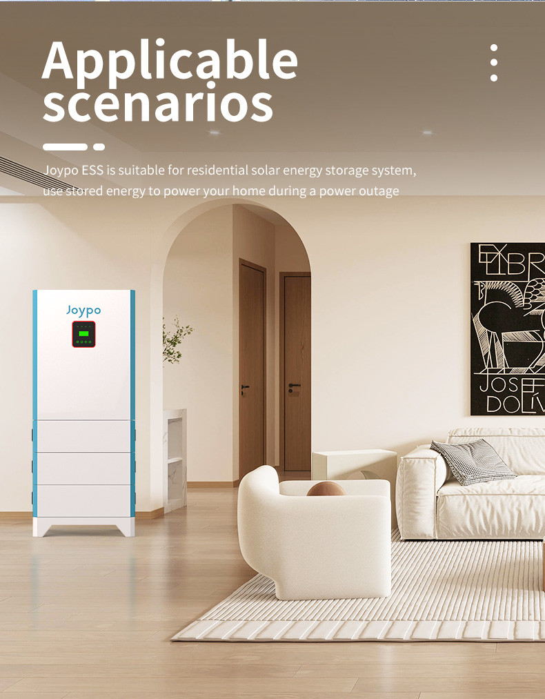 Residential Solar Energy Storage System 10KW 3 Phase Hybrid Inverter Lithium Battery