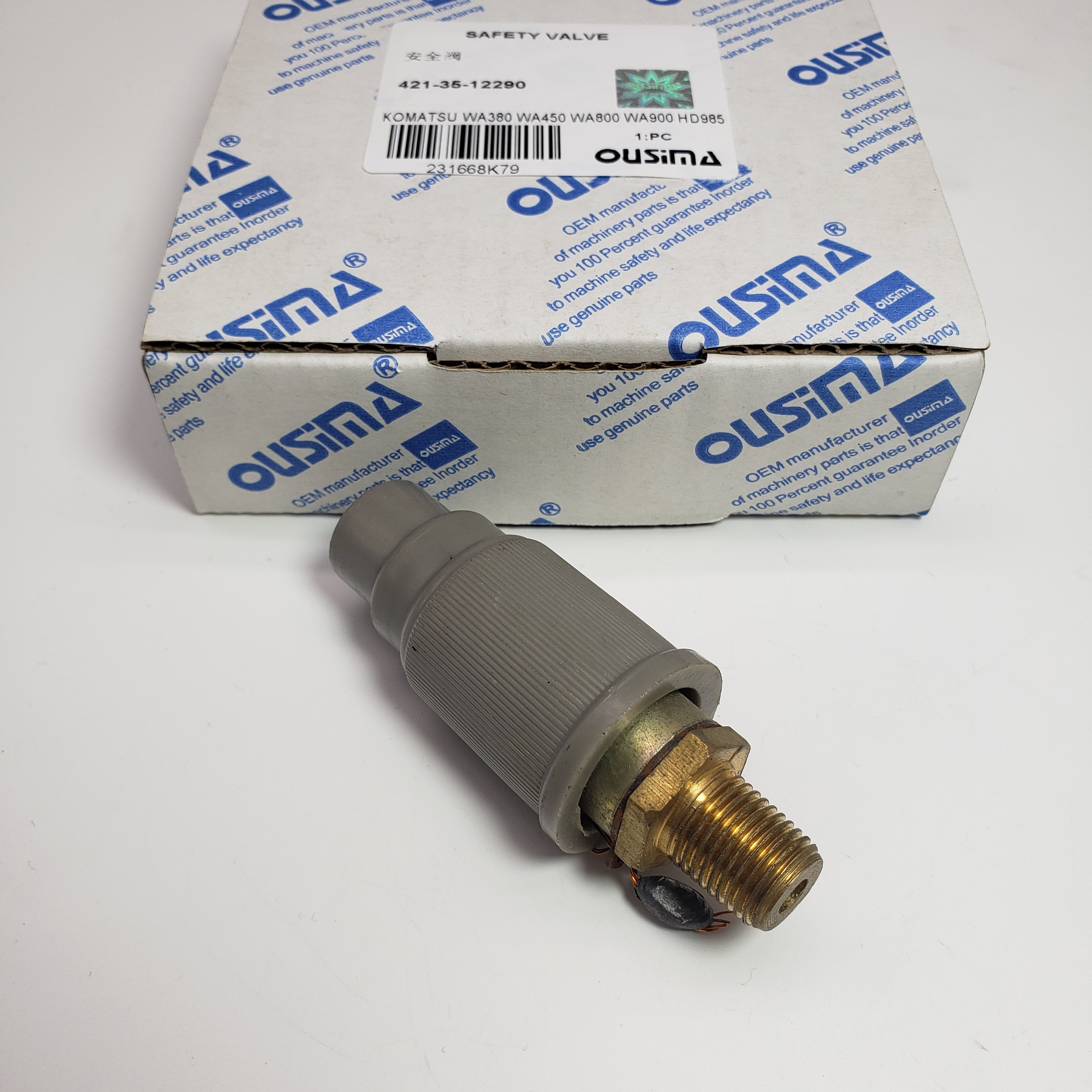 Safty Valve 421-35-12290 For KOMATSU WA300 WA450 WA470 HD205
