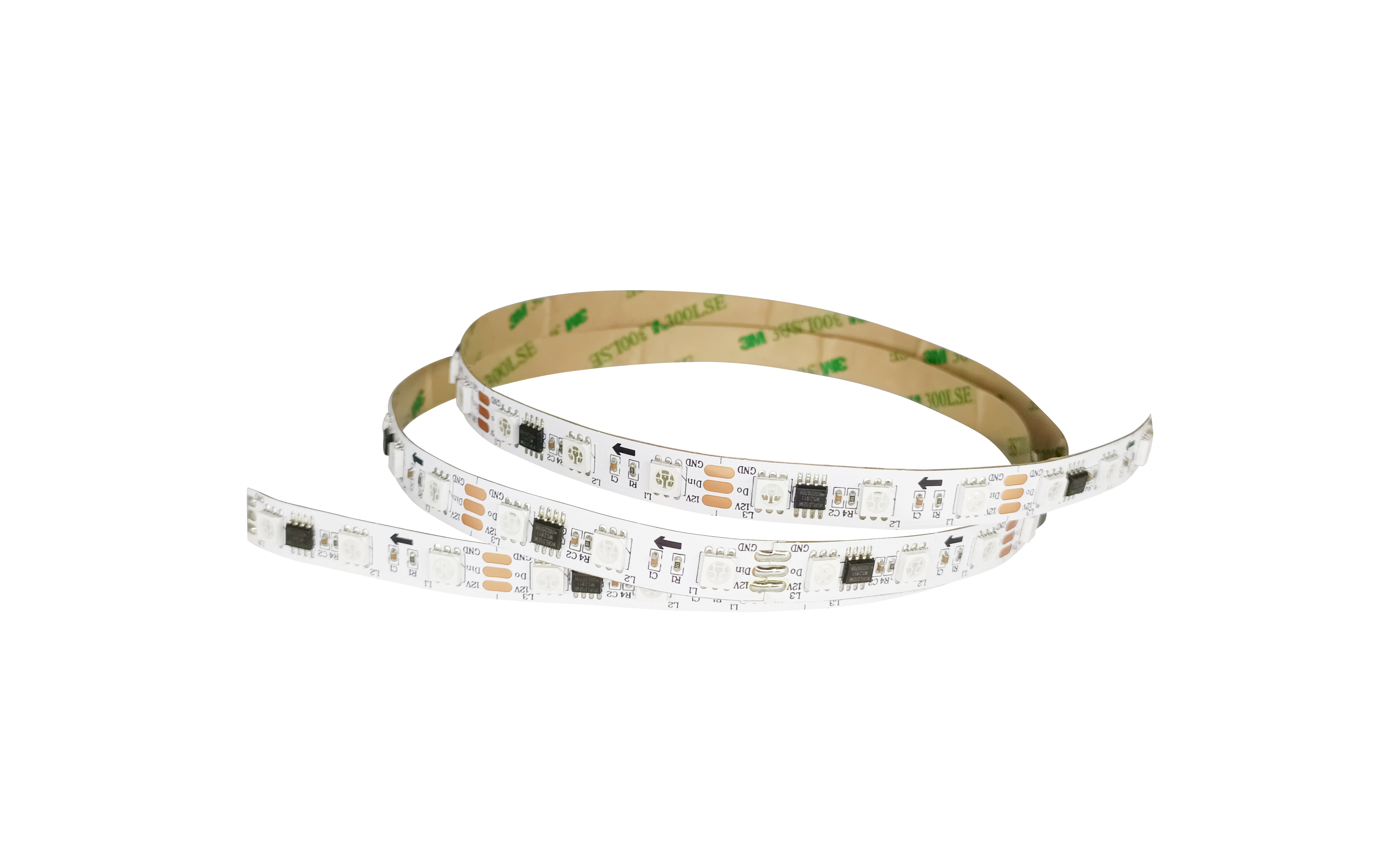 5050 RGB Bar Colorful Running Lamp Flexible Neon Light Band