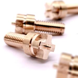 Precision Brass Custom Threaded Fastener – High-Precision for Electrical &