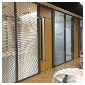 Quality Customized Demountable Office Partitions Single Glazed Full Height for sale