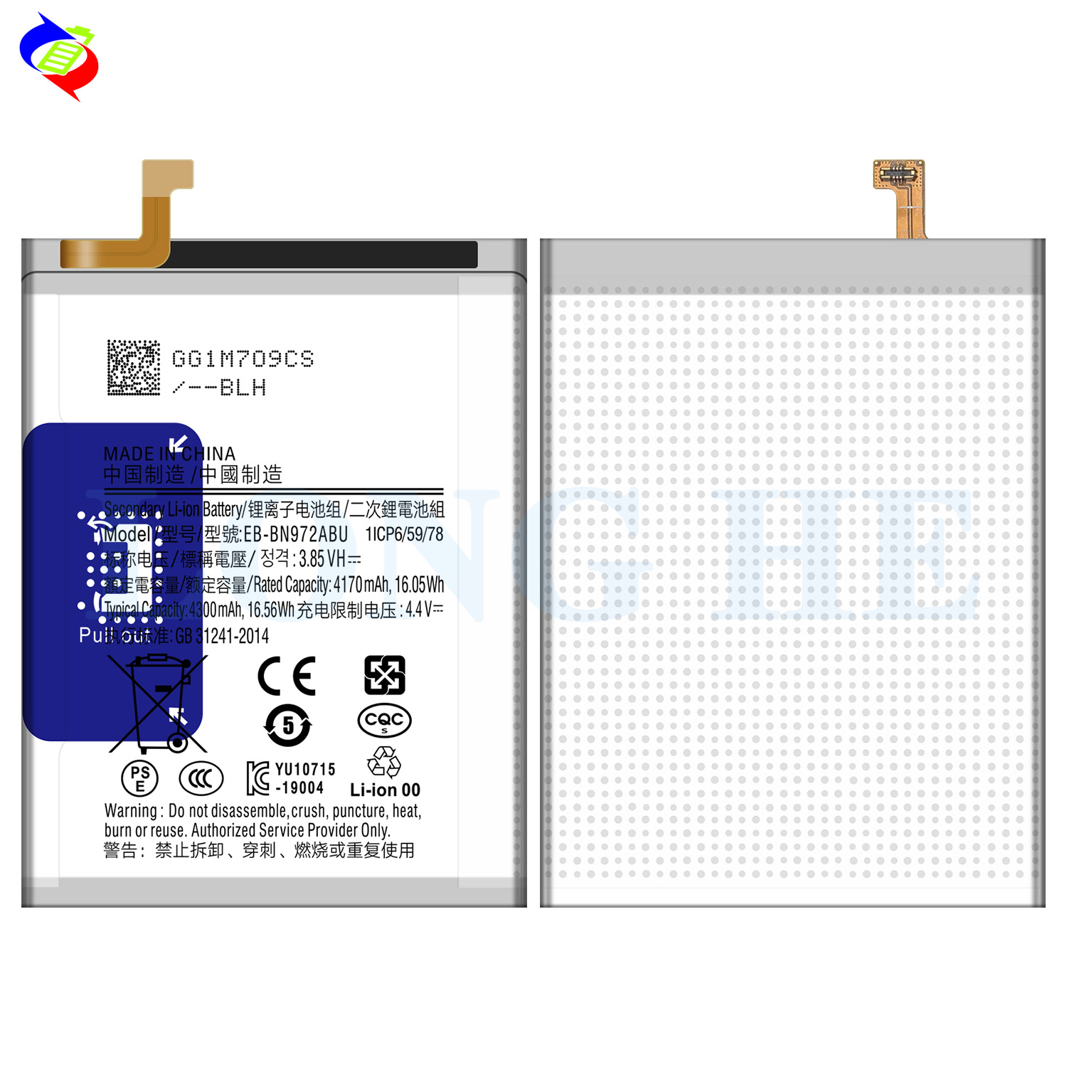 Original 1 1 EB-BN972ABU Battery for Samsung Galaxy Note 10 Plus N975U1 SM-N975U1 Now