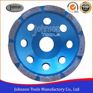 China 115mm Single Row Diamond Turbo Cup Wheel , Floor Grinding , Grinder Wheel on sale