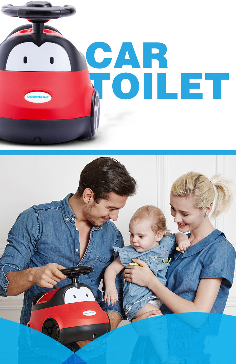 Child-Friendly Drawer Type Car Toilet Stool for 5-7 Year Olds Made of Durable Plastic