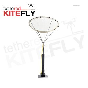 Tethered Drone Wind Turbine Lightning Protection Resistance Detection Device