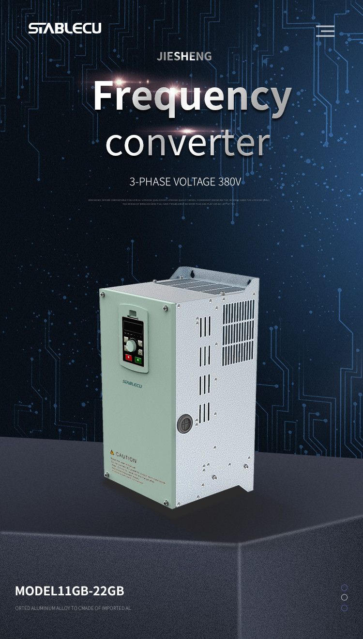 Fans Pumps Three Phase Frequency Inverter , 15KW VSD Vector Frequency Inverter