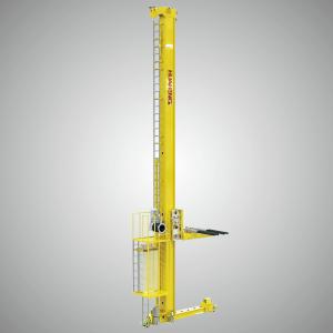 Quality Standard Customized Single Column Single Deep Plate Pallet Stacker Crane for sale