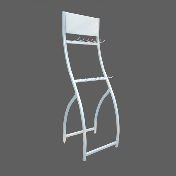 White Color LH-1432 Car Accessories Display Rack , Wiper Blade Display Rack