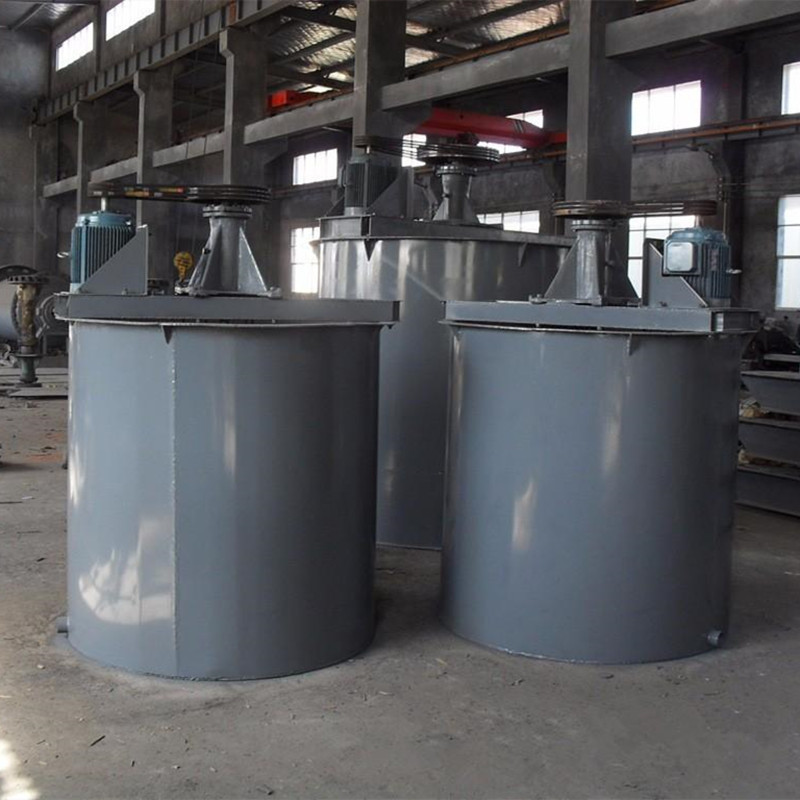 Stainless Steel Mixing Tank 1000mm Mining Mixer Impeller Rotating For Mines
