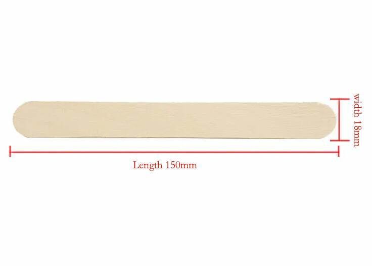 Hospital Use Wooden Sterile Tongue Depressor Birch Disposable 150mm*18mm