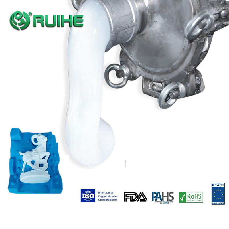 Custom Translucent RTV Liquid Silicone Rubber Platinum Cure Plaster Molds Making