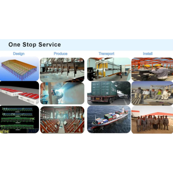 Fast Build Prefab Steel Structure Office Building for Industrial Use