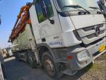 USED ZOOMLION 52m pump truck Concrete Pump 2013 boom pump Benz chassis