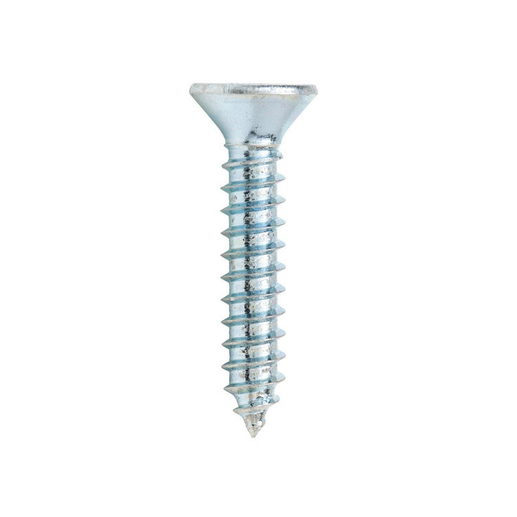 OEM ODM Self Tapping Screws 120 Degree Flat Lock Screws