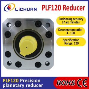 Quality Lichuan Planetary Reducer Gearbox 25 to 1 25:1 PLF120 120mm Frame Size High Precision High Torque for sale