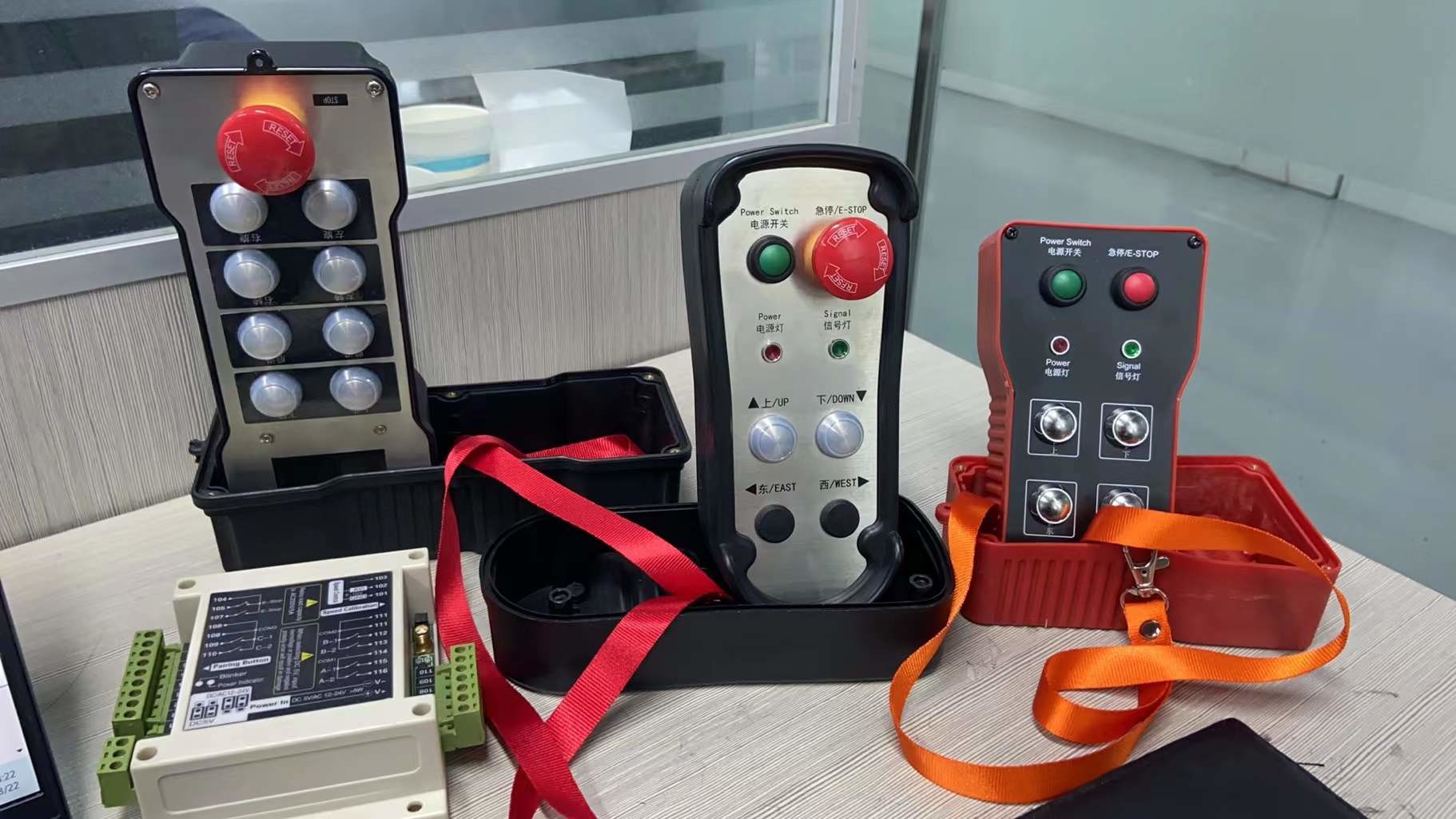 Mini 433Mhz Handheld Industrial Wireless Remote Control For Hoist