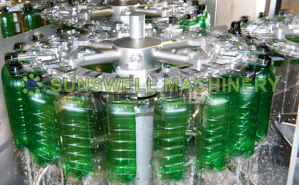 Full Beverage processing machine Liquid Filler For Apple / Mango