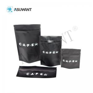 Quality Biodegradable Coffee Tea Bags Flat Bottom Side Gusset Coffee Bean / Tea Packaging for sale
