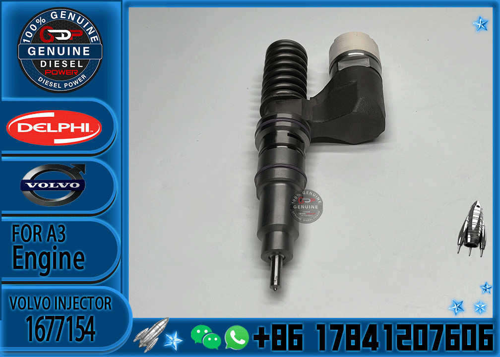 Diesel Fuel Injector 1677154 8112556 BEBE4B01001 3964820 BEBE4B10101 8113092 EX631011 RG33966 R517662 For VOL FH12
