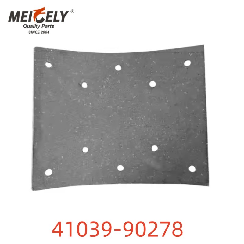 41039-90278 Brake Lining 44066-90278 Standard Type For Trucks Dongfeng