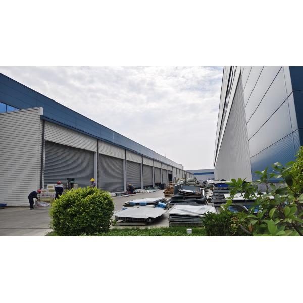 Hot Rolled Steel Custom Steel Structure Workshop With H Section Beams Q235 Q355B