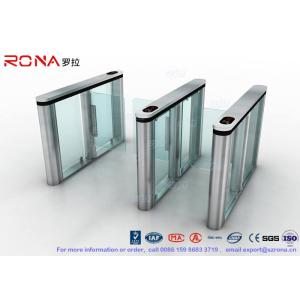 Brushed Surface Speed Gate Fastlane Turnstile Half Height Turnstile With