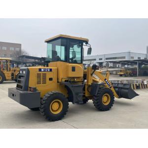 Front end loader W120 Operating weight 2 tons for agriculture quarry bucket 0.6