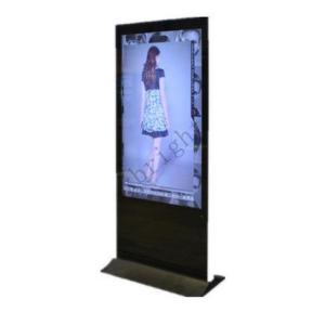 55 Floor Standing Digital Signage Display High Brightness Waterproof