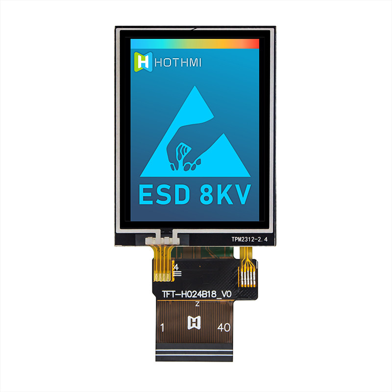 2.4 Inch IPS 240x320 TFT Display Panel ST7789V Sunlight Readable With Resistive Touch Panel