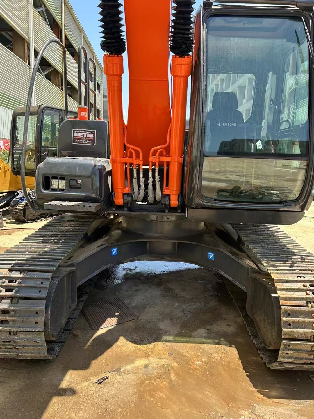 Second Hand Good Looking Zaxis 120 Excavator For Sale For A Low Price