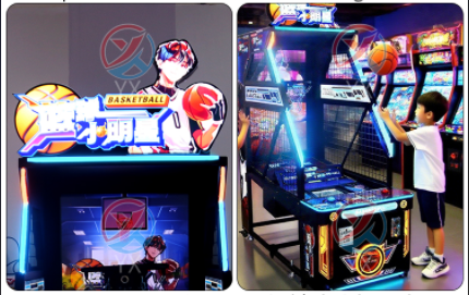 Arcade Coin Operated Amusement Park Facility Basketball Arcade Game Machine