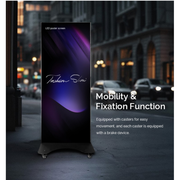 Professional Customized Shock-Proof Business Smart Advertising Player LED Poster Display Screen