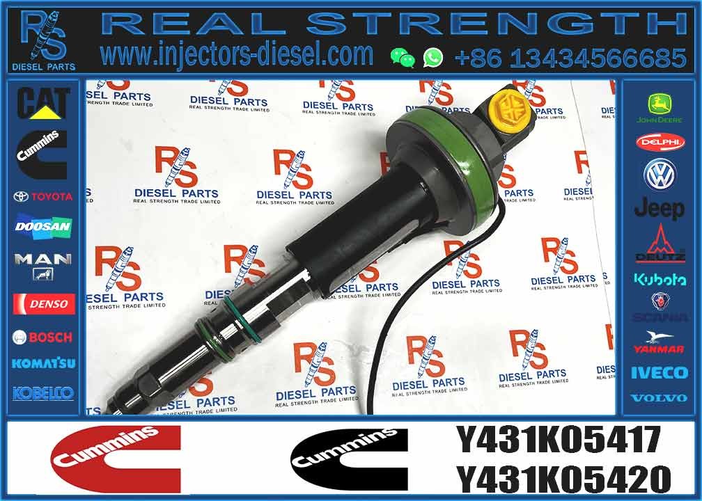 COMMON RAIL FUEL INJECTOR 4964171 4955525 F00BL0J018 F 00B L0J 018 Y431K05417 Y 431 K05 417