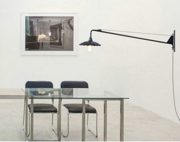 Retro Long swing arm wall lamp for living room Bathroom Vanity Replica Designer black wall lamp(WH-OR-237)