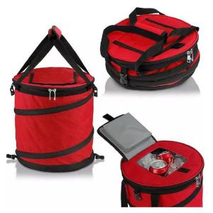 Quality Waterproof Foldable Insulated Picnic Cooler Bag Outdoor Round Shape for sale
