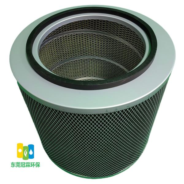 Industrial Customized 250x150 Cartridge Air Filter Element Cotton and Fiberglass Material for Dust Collection