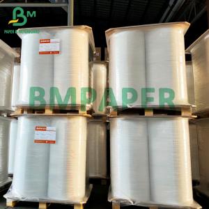 Quality 48gsm White Thermal Paper Roll Virgin Pulp Material For Receipt Pos Machine for sale