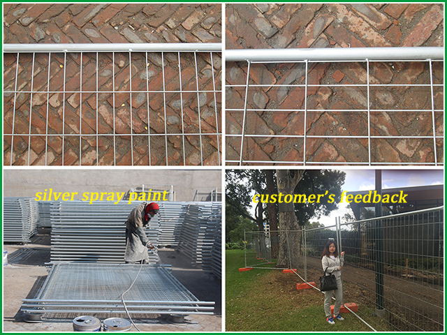 20 years factory welded construction heras temporary fencing